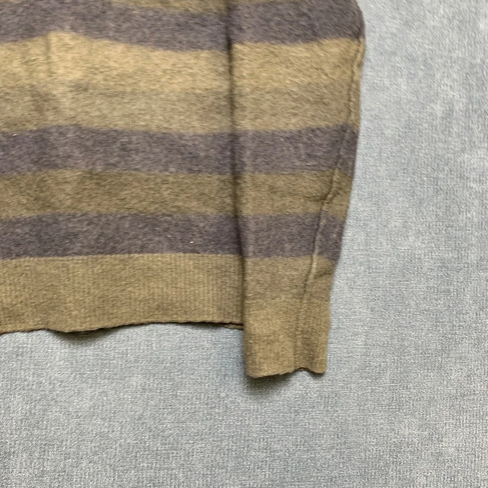 Buffalo David Bitton Cozy Sweater Men Medium Multicolor Striped Lambswool Winter